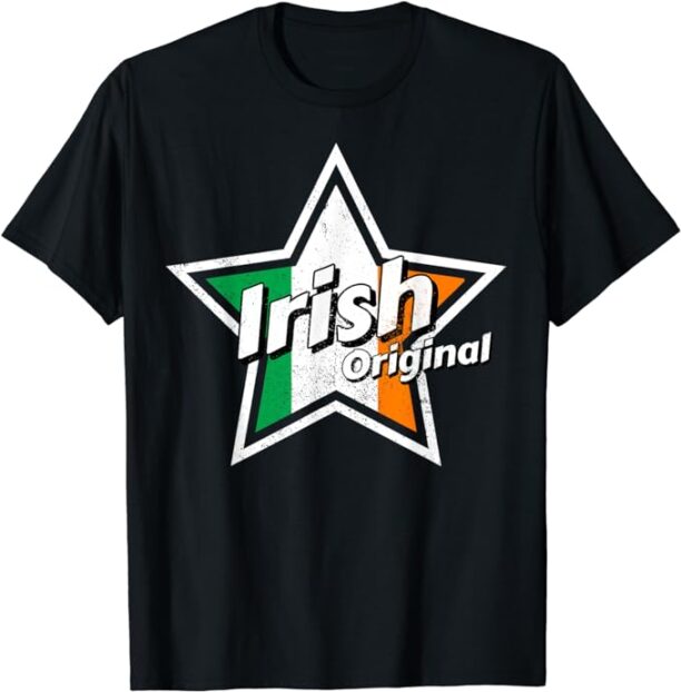 Irish Original Shirt, Ireland Flag Shirt, Proud Mens Irish T-Shirt