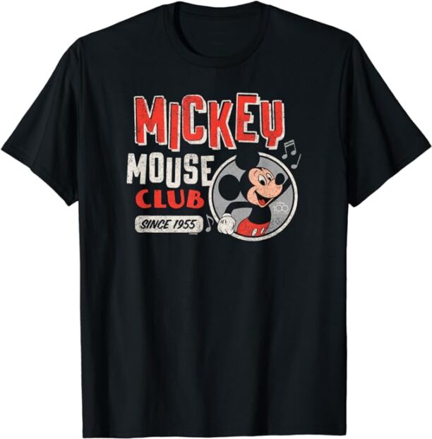 Disney 100 - Mickey Mouse Club 1955 T-Shirt