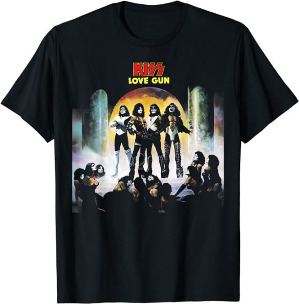 KISS - 1977 Love Gun T-Shirt