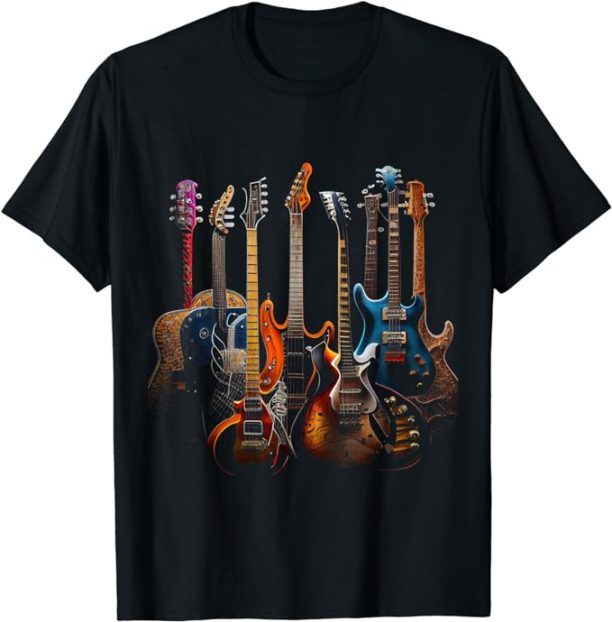 Guitars guitarists gift T-Shirt