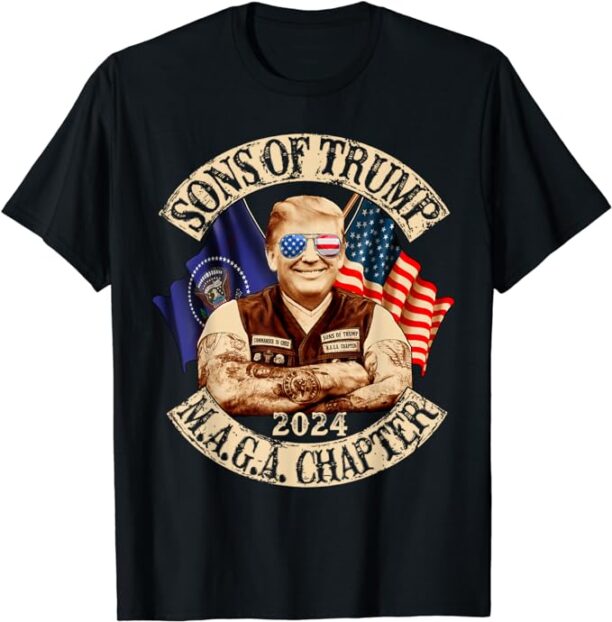 Sons of Trump Maga Chapter 2024 T-Shirt