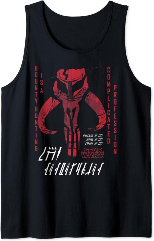 Star Wars The Mandalorian Mythosaur Complicated Profession Tank Top