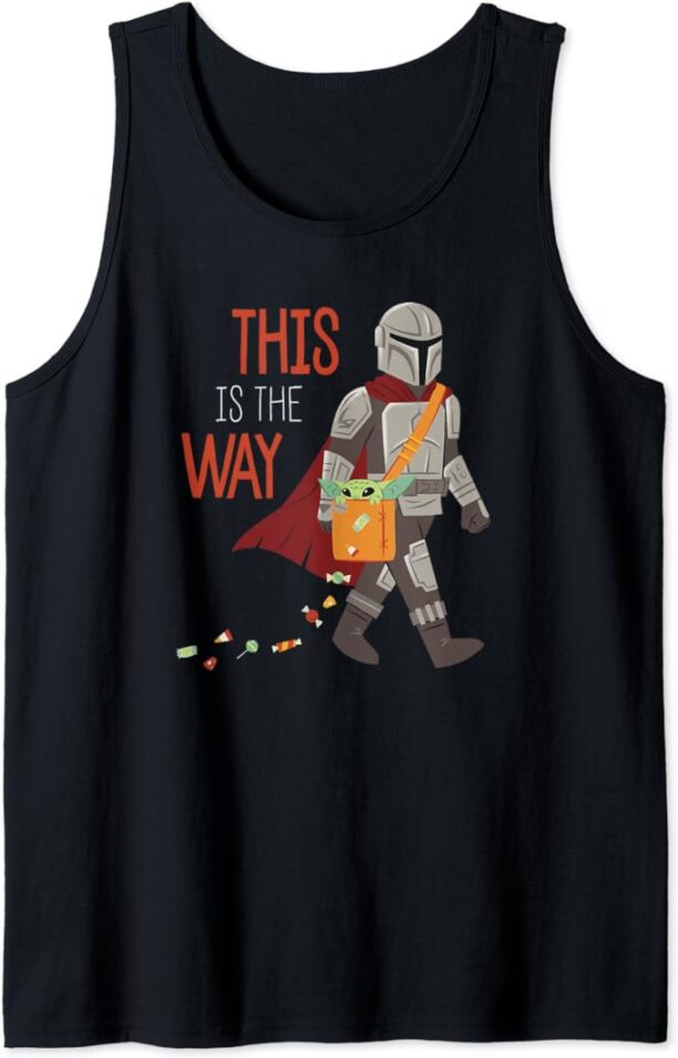 Star Wars: The Mandalorian Halloween This Is The Candy C2 Tank Top