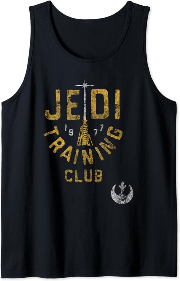 Star Wars Jedi Training Club Distressed Rebels Disney+ Tank Top