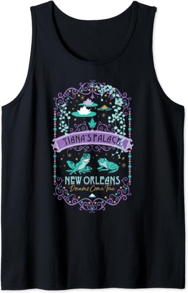 Disney Princess And The Frog Tiana's Place New Orleans Tank Top