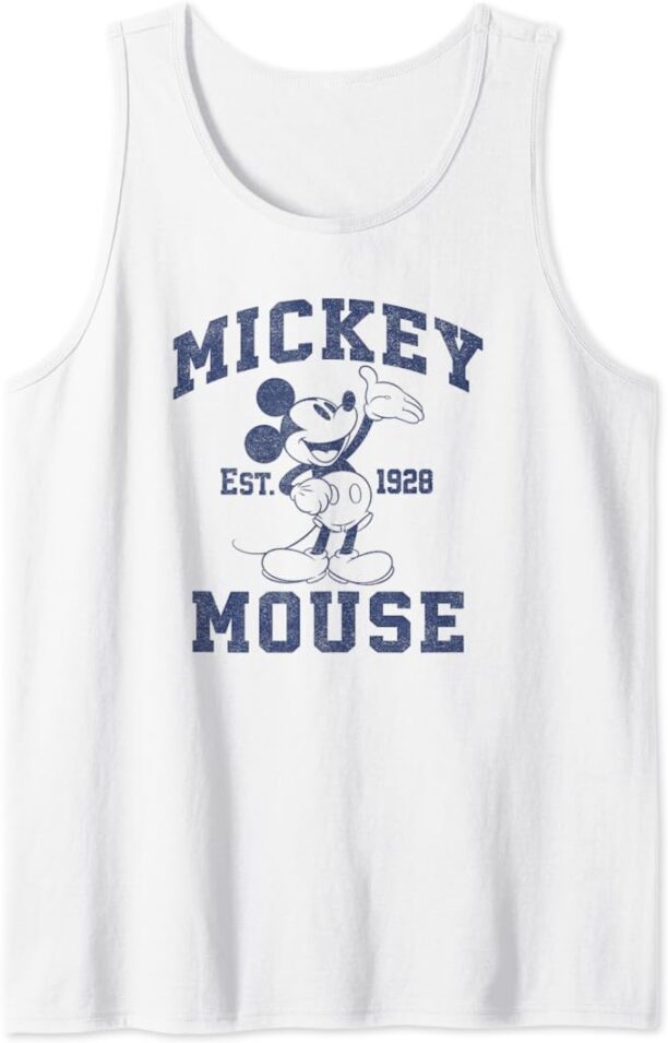 Disney Mickey Classic Mickey Vintage 1928 Poster Tank Top