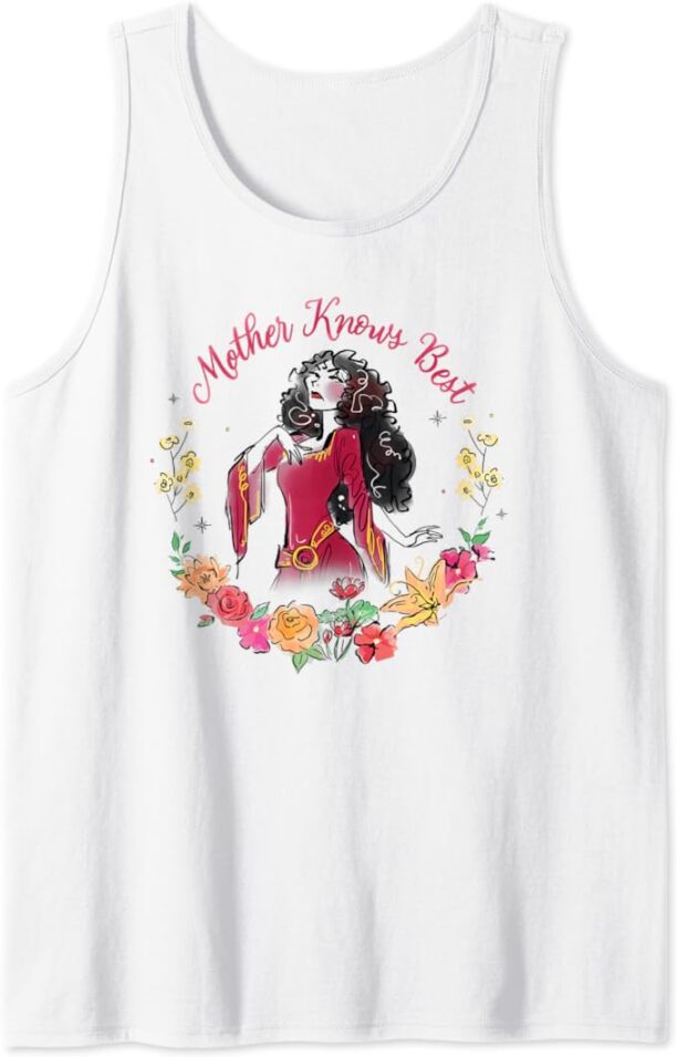 Disney Tangled Mother’s Day Mother Gothel Mother Knows Best Tank Top