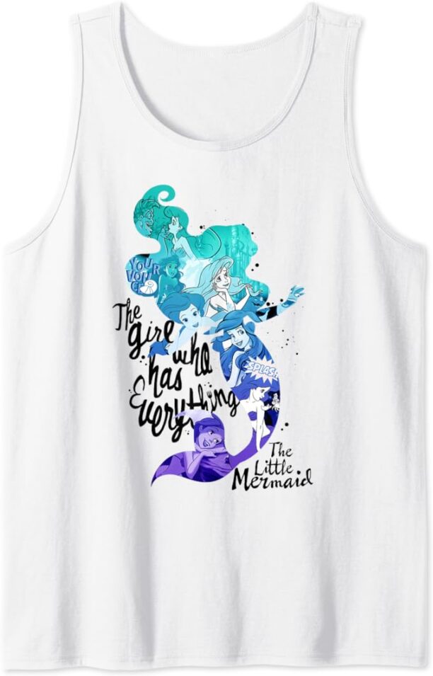 Disney The Little Mermaid Ariel The Girl Who Has Everything Tank Top