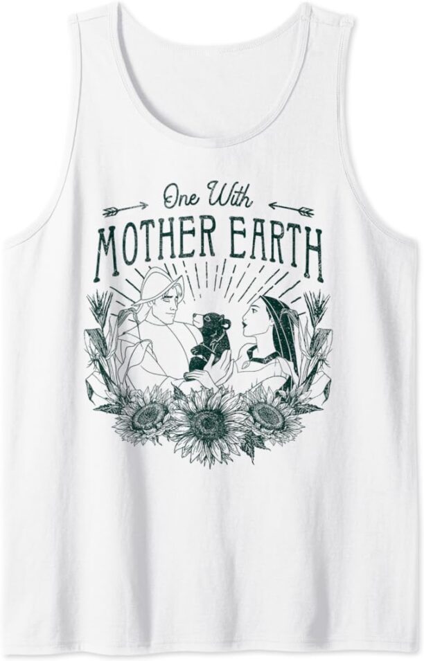 Disney Pocahontas One With Mother Earth Tank Top