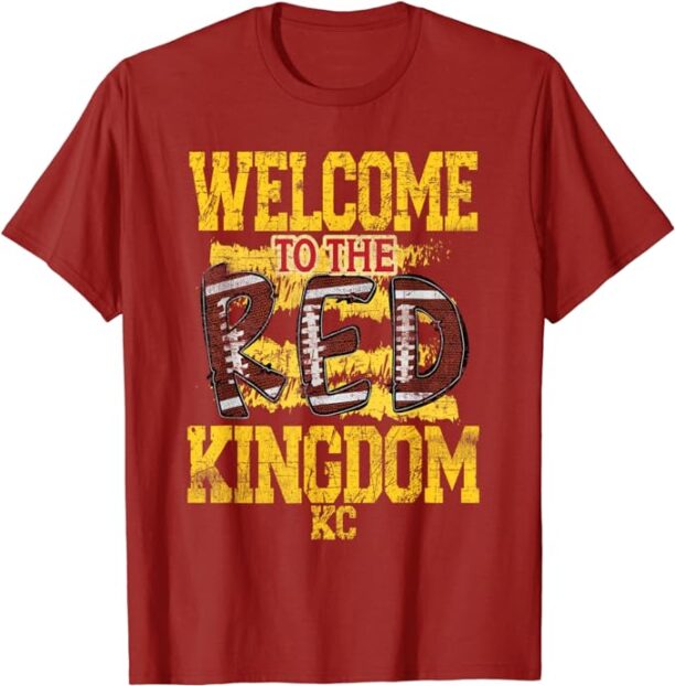 Vintage Welcome To The Red Kingdom Kansas City T-Shirt