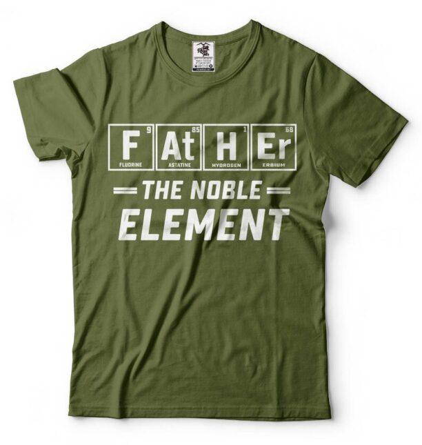 Gift For Dad T-Shirt Fathers Day Gift Gift For Dad From Daughter T-shirt Gift Ideas For Father Cool Dad Chemistry