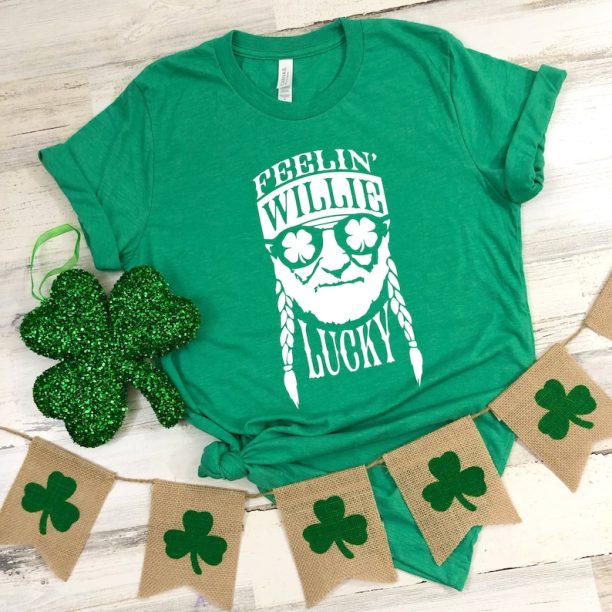 Feelin' Really Lucky St Patrick's Day T-Shirt, Funny St Patrick's Day Shirt, Funny Saying Shirt, St Paddy's Day Shirt