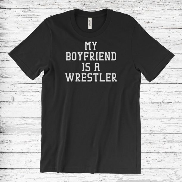 Wrestling T-Shirt, Wrestling Girl, Wrestler Shirt, Wrestling Gifts, Wrestling Gift, Wrestling Girlfriend Shirt