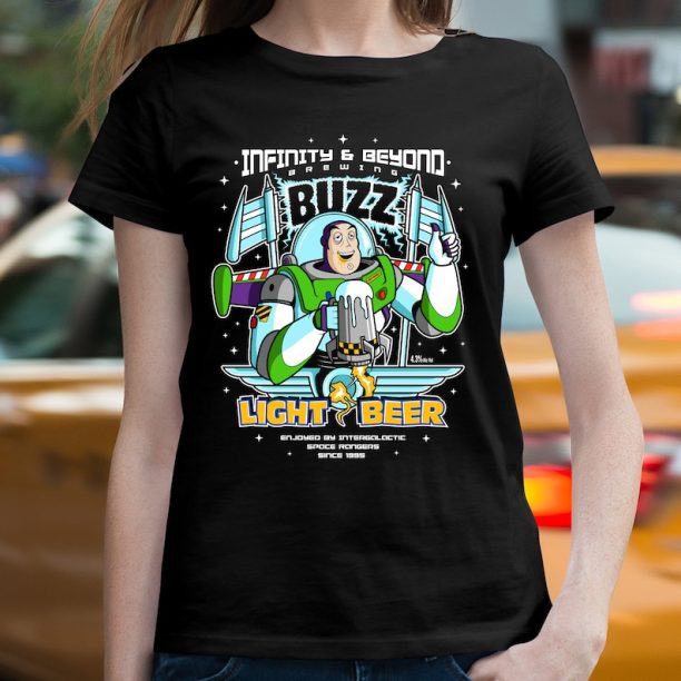 Lightly Buzzed T Shirt / Light beer / Beer Label / Beer / Retro/ Movies / Mens / womens / Unisex