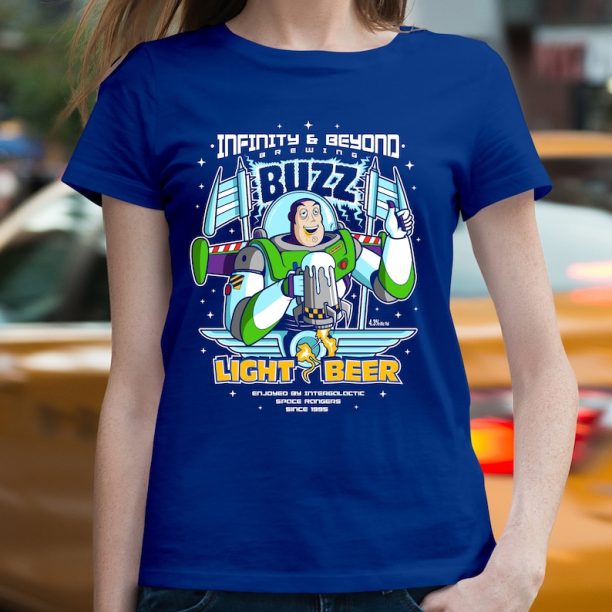 Lightly Buzzed T Shirt / Light beer / Beer Label / Beer / Retro/ Movies / Mens / womens / Unisex