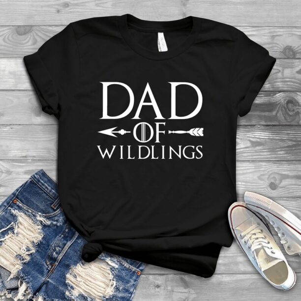 Dad Of Wildlings - Father's Day Shirts Men, Birthday T Shirts, Summer Tops, Beach T Shirts