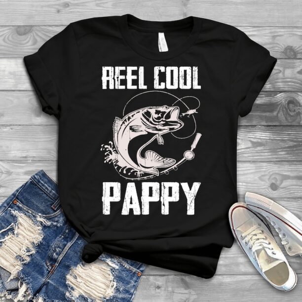 Mens Father's Day Gift REEL COOL PAPPY - Father's Day Shirts Men, Birthday T Shirts, Summer Tops, Beach T Shirts