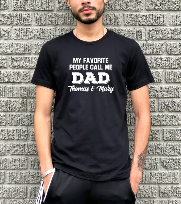 Personalized fathers day gift - Birthday gift for dad - My favorite people call me dad - fathers day gift from kids -