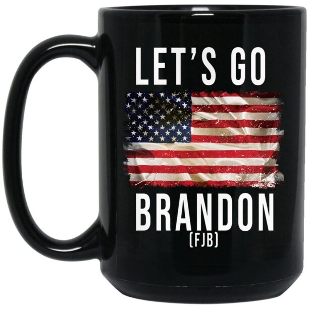 15 oz Let's Go Brandon Conservative Mug, Conservative Gifts, Republican Gifts, Patriot Mug, Funny FJB Coffee Mug