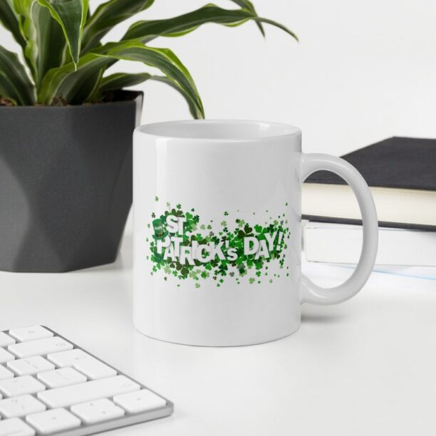 Happy St. Patricks Day Coffee Mug, Gift, St. Patrick Day Gift, Coffee Mug Gift, Coffee Cup Gift, Holiday Gift