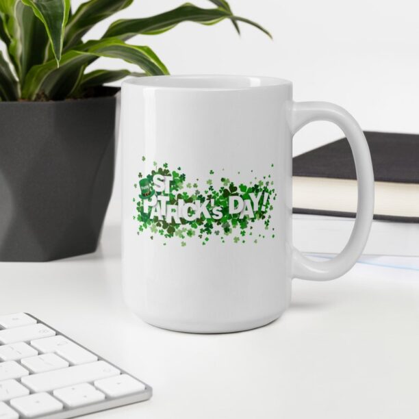 Happy St. Patricks Day Coffee Mug, Gift, St. Patrick Day Gift, Coffee Mug Gift, Coffee Cup Gift, Holiday Gift