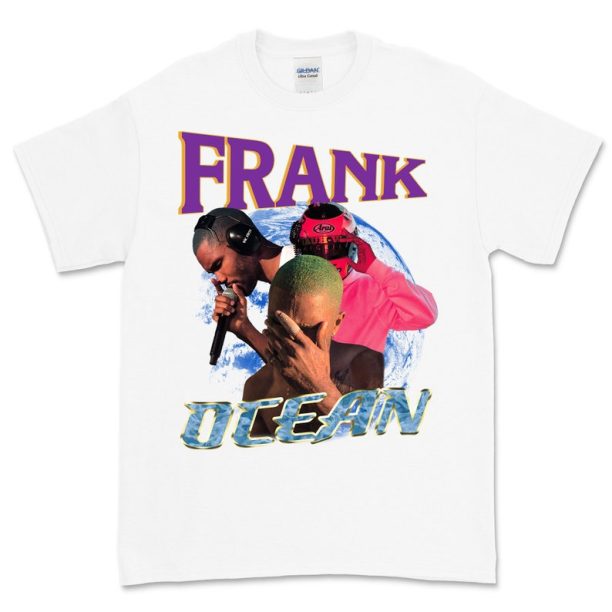 FRANK OCEAN Vintage T Shirt Homage, Unisex Pop Star Pop Music T-shirt, R&B Pop Culture