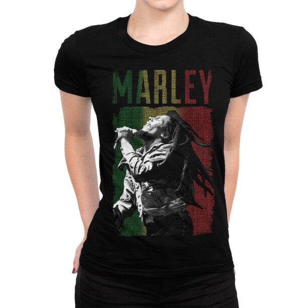 Bob Marley T-Shirt , Men's Women's Sizes , 100% Cotton Tee (blc-155)