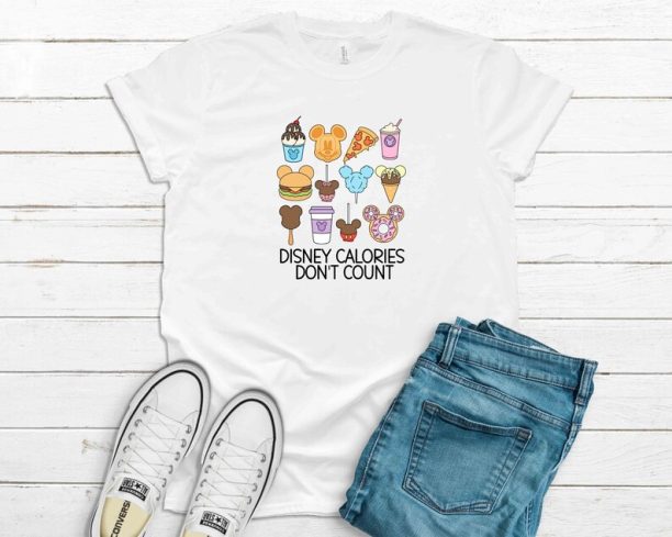 Disney Calories Don't Count Shirt, Disney Vacation Shirt, Disney Family Shirt