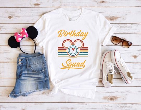 Disney Birthday squad, Disney Birthday Trip, Disney Family Birthday Shirts, Disney boy/girl birthday shirt