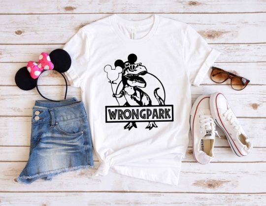 Wrong Park shirt, Disney shirt, Disney 2023 shirt, Disney Custom shirt, Disney Vacation Custom made T-shirt