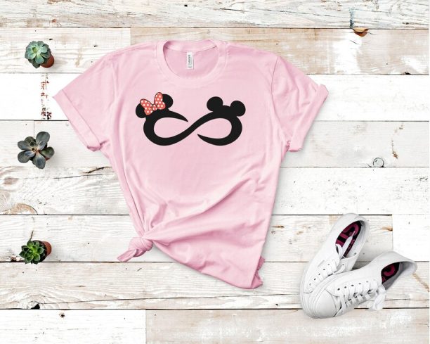 Mickey And Minnie Infinity T-shirt, Disney Infinity Tee, trip Shirt, Disney Mickey Mouse Shirt, infinity Shirt