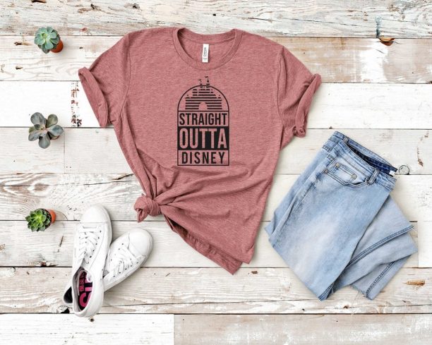 Straight Outta Disney Shirt -Disney Group Shirts -Disney Family Shirts Mickey Mouse Shirt,Disneyworld Sht