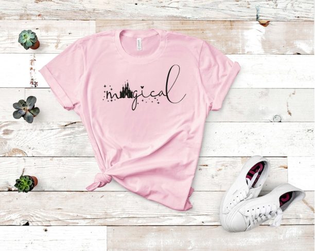 Magical Shirt, Vacation Shirt, Funny Shirt, Women's Shirt Disney Magical T-shirt, Disney Shirts, Mickey Shirts