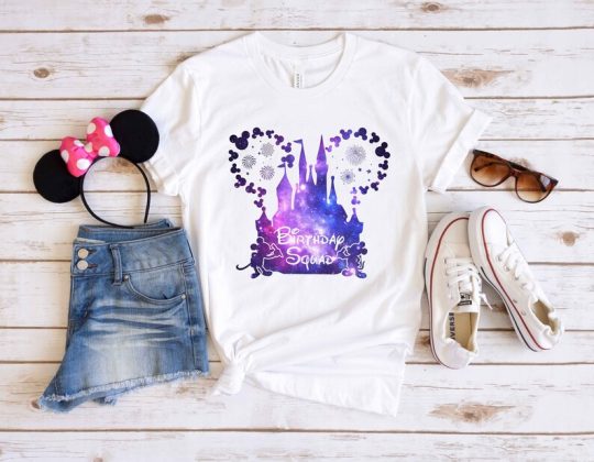 Disney Birthday squad, Disney Birthday Trip, Disney Family Birthday Shirts, Disney boy/girl birthday shirt