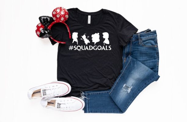 Squad Goals Tshirt, Disney Family and couple tshirt, gift for him and her, #squadgoals, Disney squad goals Family Shirts