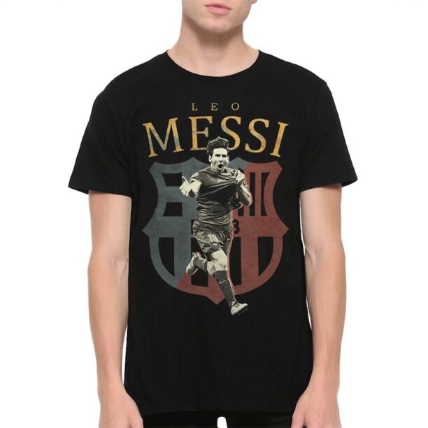 Lionel Messi T-Shirt , Men's Women's Sizes , 100% Cotton Tee (MES-852002)