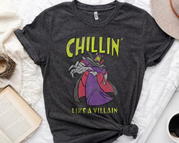 Retro Disney Pixar Toy Story Zurg Chillin Villain Shirt, Disneyland Vacation Trip