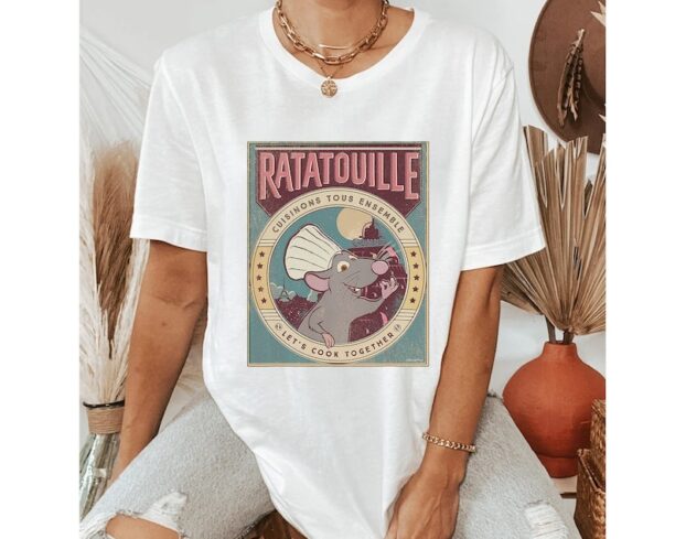 Disney and Pixar’s Ratatouille Chef Remy Let’s Cook Together Shirt