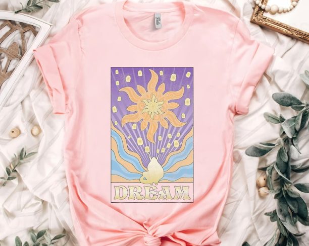 Vintage Disney Tangled Dream Festival Poster Shirt, Disneyland Vacation Holiday