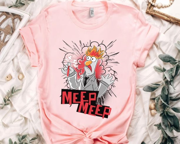 Funny Disney The Muppets Characters Beaker Meep Meep Shirt, Disneyland Holiday