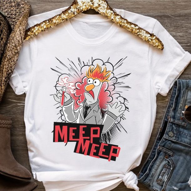 Funny Disney The Muppets Characters Beaker Meep Meep Shirt, Disneyland Holiday