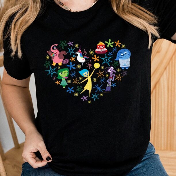 Disney and Pixar’s Inside Out Emotions Heart Shirt, Disneyland Vacation Trip