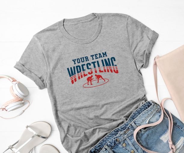 Wrestling Lover Shirt, Wrestling Sports Shirt, Cute Wrestler Tshirt, Gift For Wrestler, Wrestling Cheer Tee