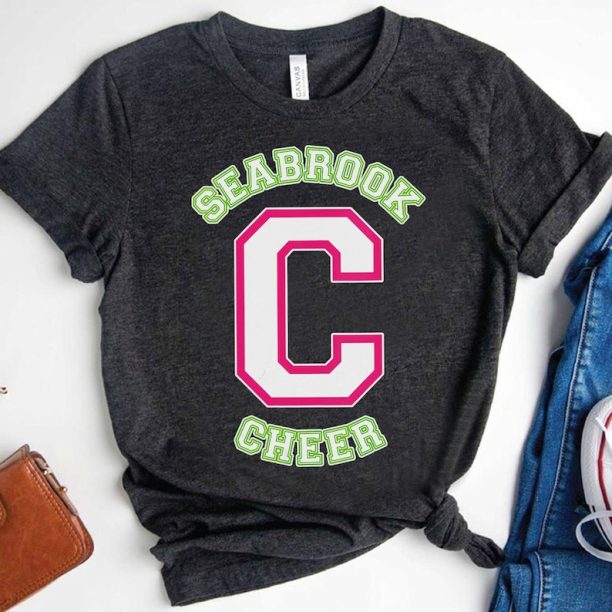 Disney Zombies Seabrook Cheer Letter C Logo Shirt