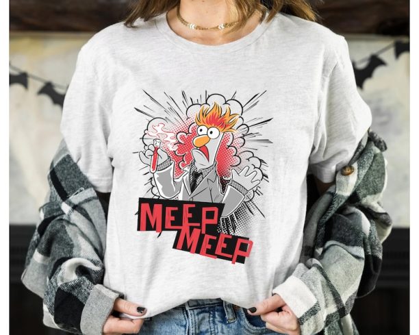 Funny Disney The Muppets Characters Beaker Meep Meep Shirt, Disneyland Holiday