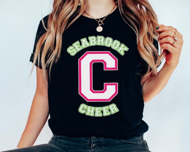 Disney Zombies Seabrook Cheer Letter C Logo Shirt