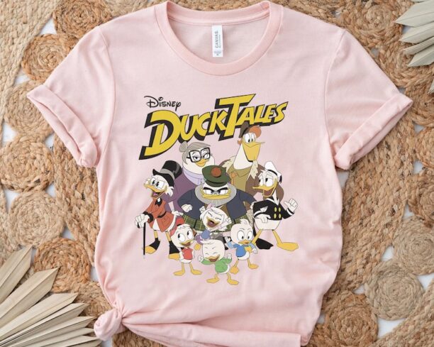 Disney DuckTales Group Shot Logo T-shirt
