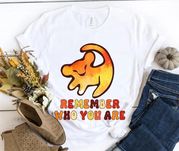 Simba Remember Who You Are Shirt The Lion King Retro Disney T-shirt Walt Disney World Magic Kingdom Park Disneyland