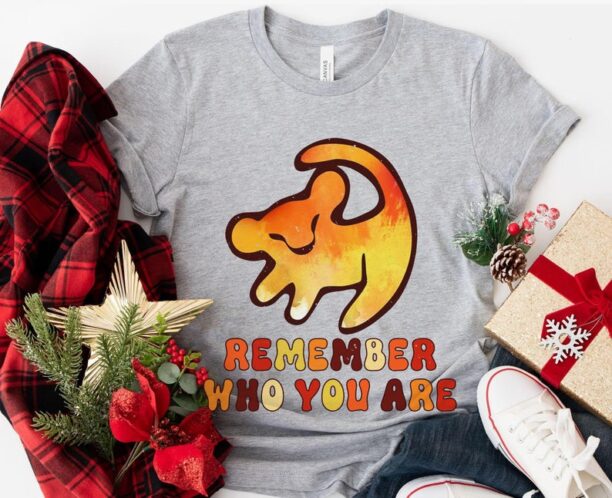 Simba Remember Who You Are Shirt The Lion King Retro Disney T-shirt Walt Disney World Magic Kingdom Park Disneyland