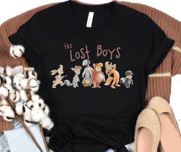 Disney The Lost Boy Shirt / Retro Peter Pan Neverland T-shirt / Walt Disney World / Disneyland Family Vacation Trip /